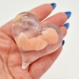 ANGEL BABY LAMP miscarriage keepsake ornament for infant or pregnancy loss