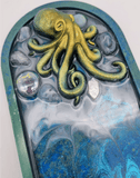 Custom Resin Octopus Trinket Dish, Kraken, Cthulhu