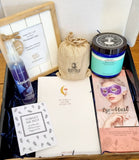 Luxury Sympathy Gift Hamper with Memorial Keepsake Voucher, Bereavement gift