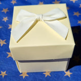 Breastmilk baby bunny rabbit keepsake with a choice of opal glitters, new mom gift