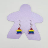 RAINBOW MEEPLE LGBTQ boardgamer gift set, geeky pride gifts