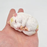 Hamster ash memorial urn made from eco friendly resin, choice of colours, pet memorial keepsake