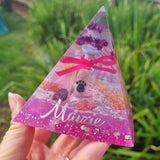 8cm CUSTOM MINI PYRAMID LAMP