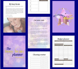 Busy Brain Planner for Mums// 60+ Page DIGITAL Printable and Editable Mom Journal