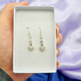 BREAST MILK CUBIC ZIRCONIA HEART JEWELLERY SET