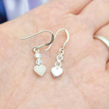 BREAST MILK CUBIC ZIRCONIA HEART JEWELLERY SET