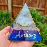 8cm CUSTOM MINI PYRAMID LAMP