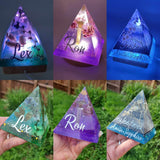 15cm CUSTOM PYRAMID LAMP