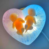 TWIN BABY LOSS HEART MEMORIAL KEEPSAKE