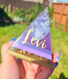 8cm Custom memorial MINI pyramid, any colour scheme available