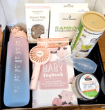 Luxury New Mum Breastfeeding Gift Hamper with breastmilk jewellery keepsake voucher