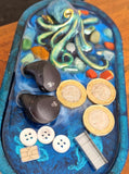 Custom Resin Octopus Trinket Dish, Kraken, Cthulhu