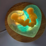 ANGEL BABY LAMP miscarriage keepsake ornament for infant or pregnancy loss