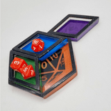 Custom D20 DICE TRAY and counter dishes in a range of colours // Geeky board gamer rpg gift