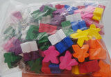 Meeple pendant in various colours, geeky necklaces for board gamers