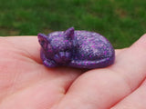 Hamster ash memorial urn made from eco friendly resin, choice of colours, pet memorial keepsake